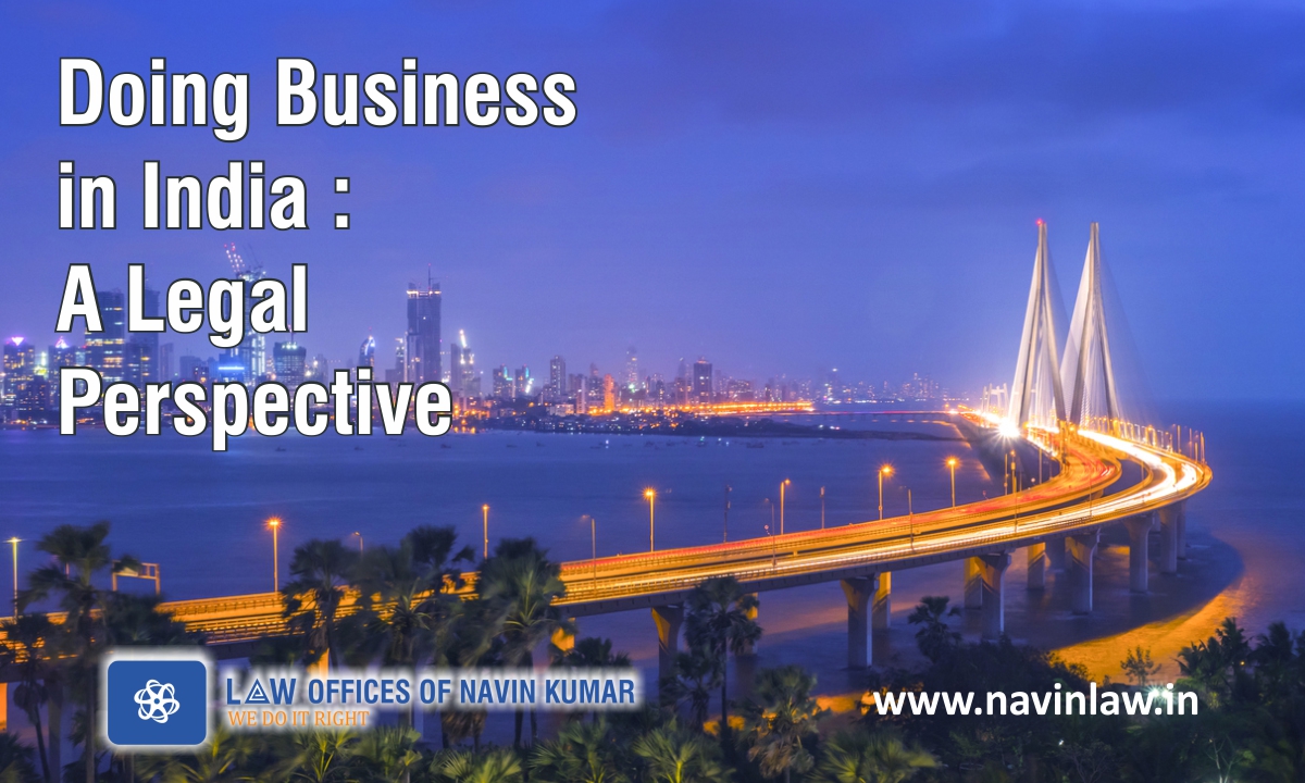 Doing Business in India: A Legal Perspective