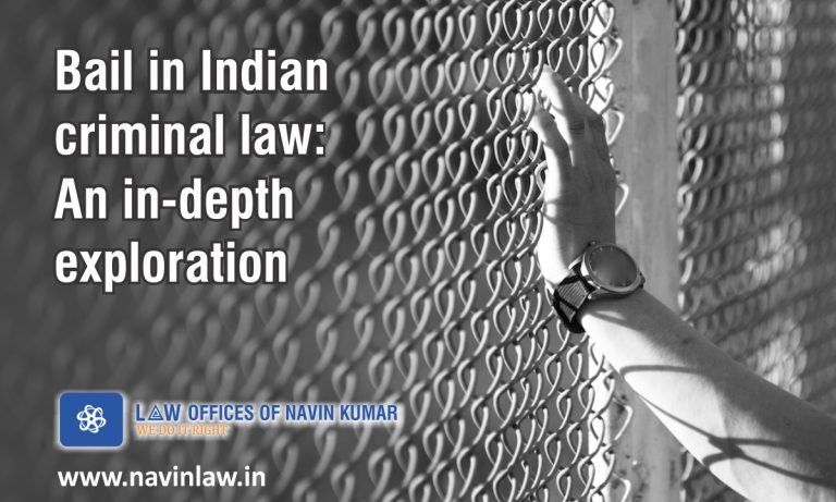 Bail in Indian criminal law